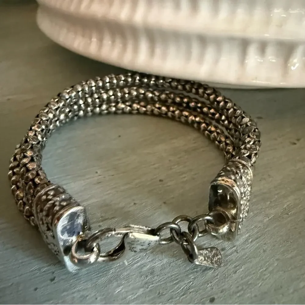 Silpada 925 Sterling Silver Multi Chain Bracelet